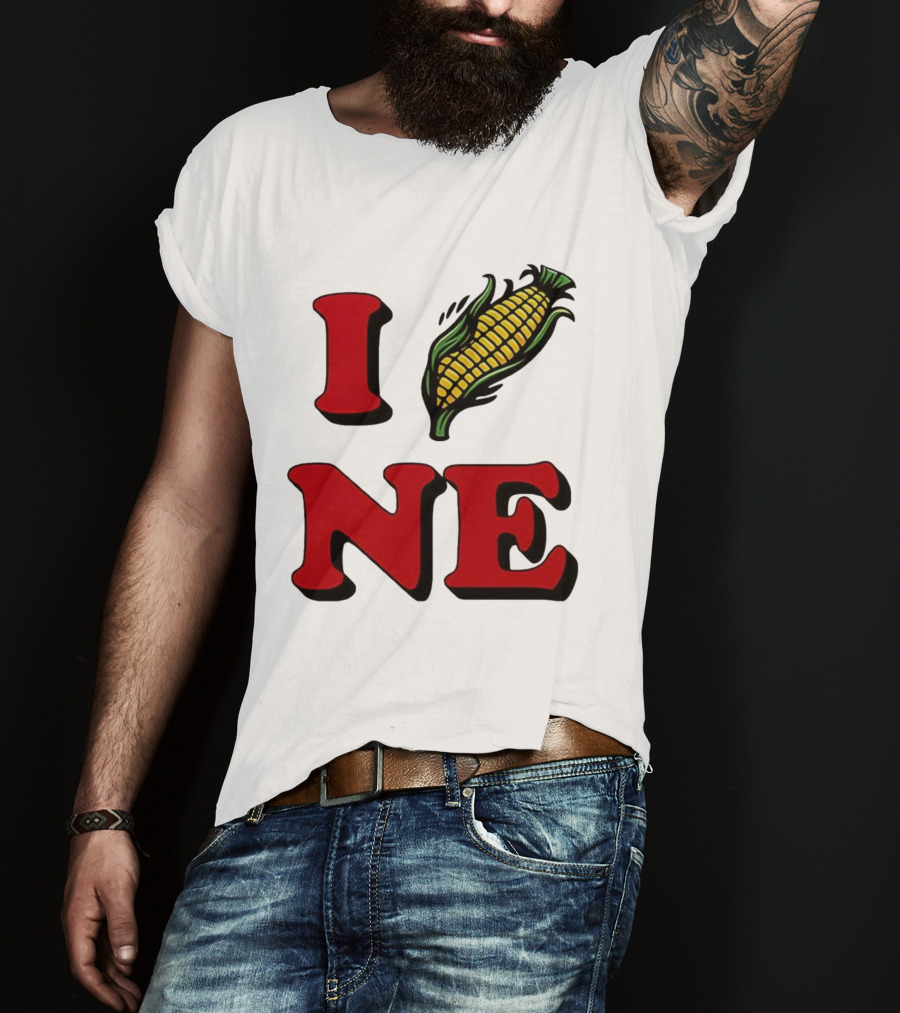 I Corn Ne University Of Nebraska Cornhuskers T-Shirt