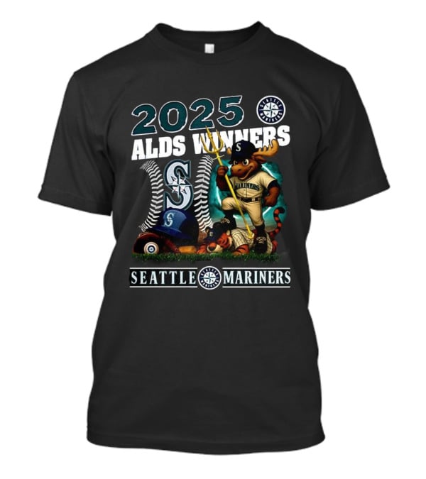 2025 Seattle Mariners ALDS Winners Mascot T-Shirt