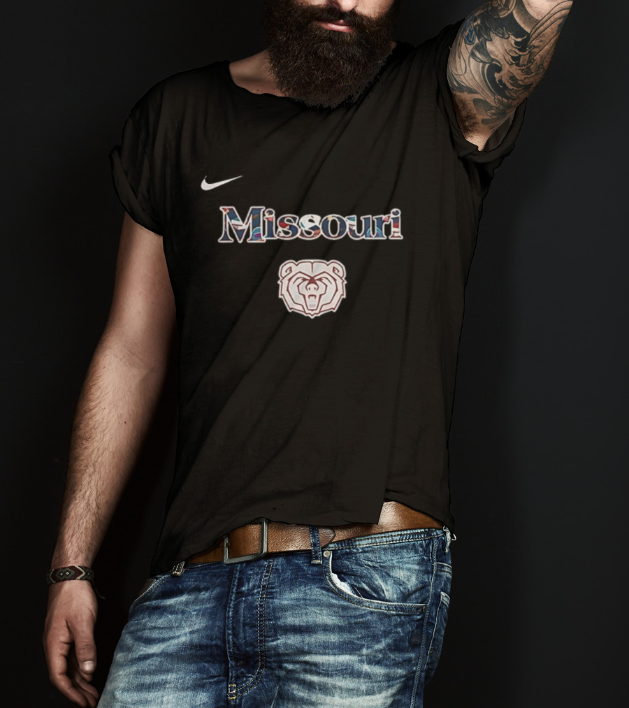 Missouri Nike Bears Logo 2025 T-Shirt