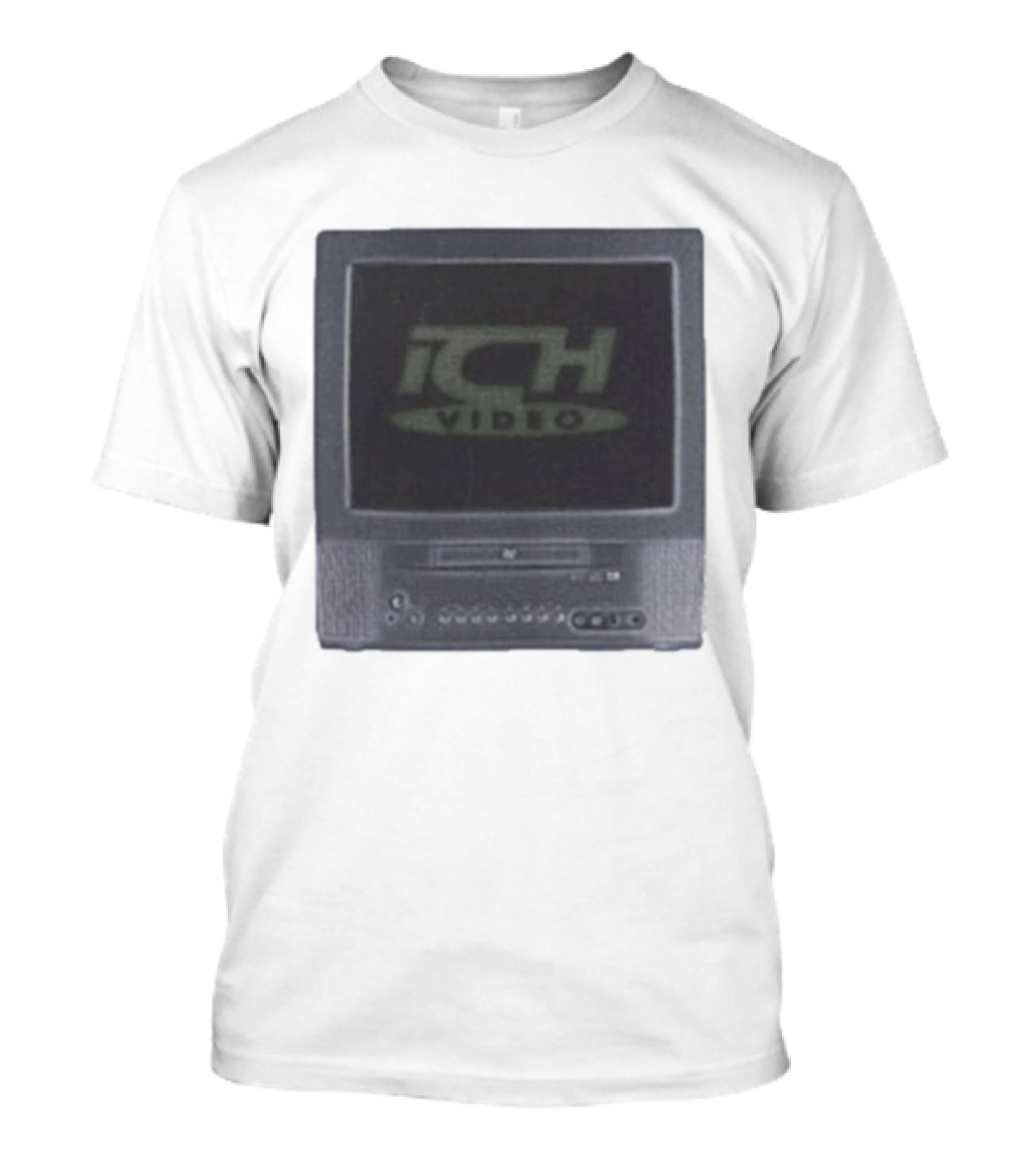 ICHpig Vintage TV Screen Iconic Design T-Shirt