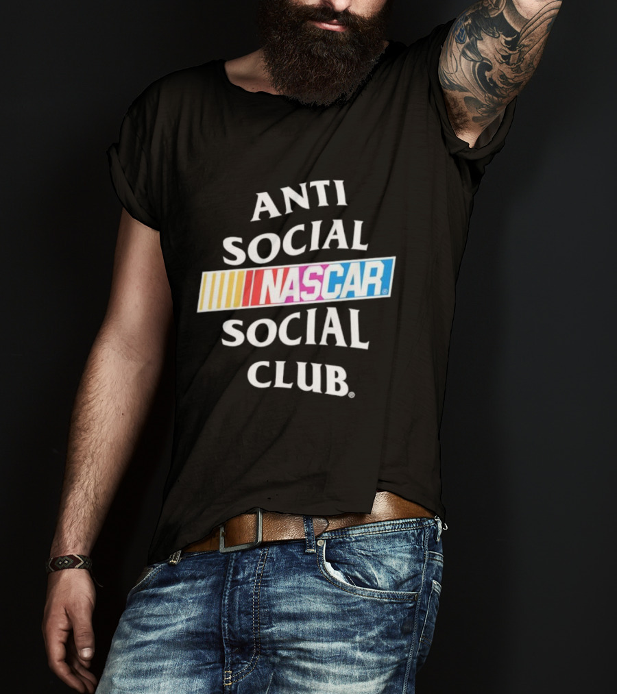 ANTI SOCIAL SOCIAL CLUB NASCAR Collaboration T-Shirt