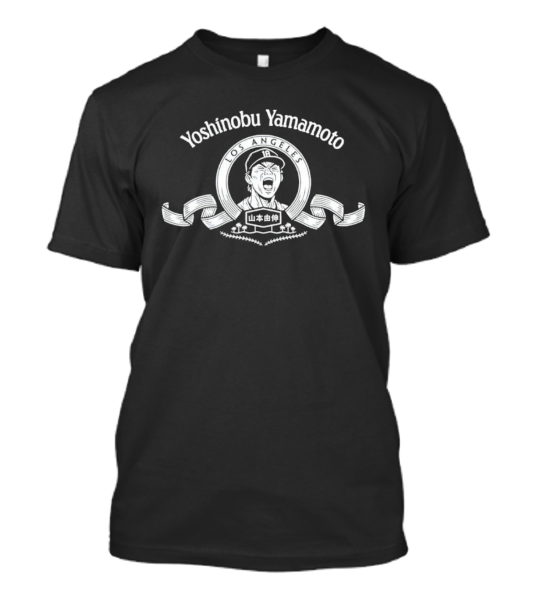 Yoshinobu Yamamoto Los Angeles Dodgers 18 Baseball Player Iconic Emblem T-Shirt