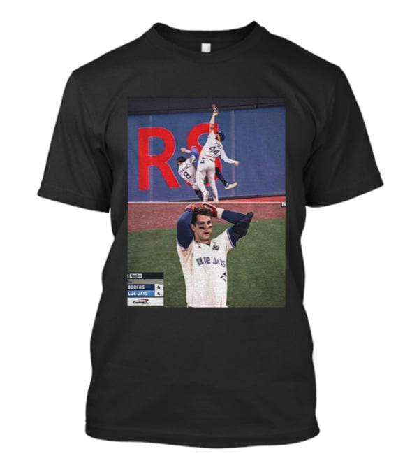Los Angeles Dodgers Blue Jays Epic World Series Catch 2025 T-Shirt