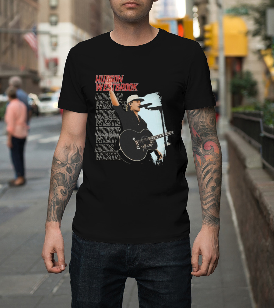 Hudson Westbrook Encore Performance Guitar Microphone T-Shirt