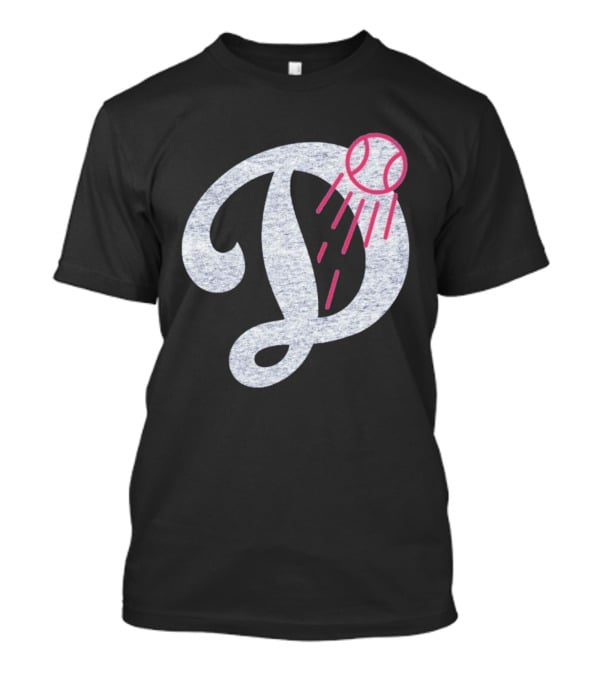Los Angeles Dodgers Deceptor Baseball D Logo T-Shirt
