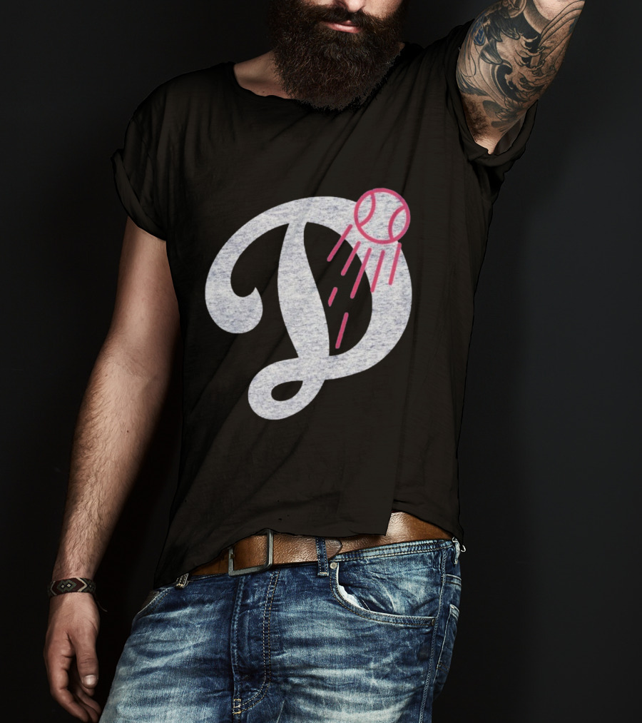 Los Angeles Dodgers Deceptor Baseball D Logo T-Shirt