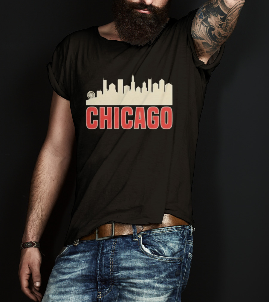 The Conners Jackie Harris Chicago Skyline T-Shirt