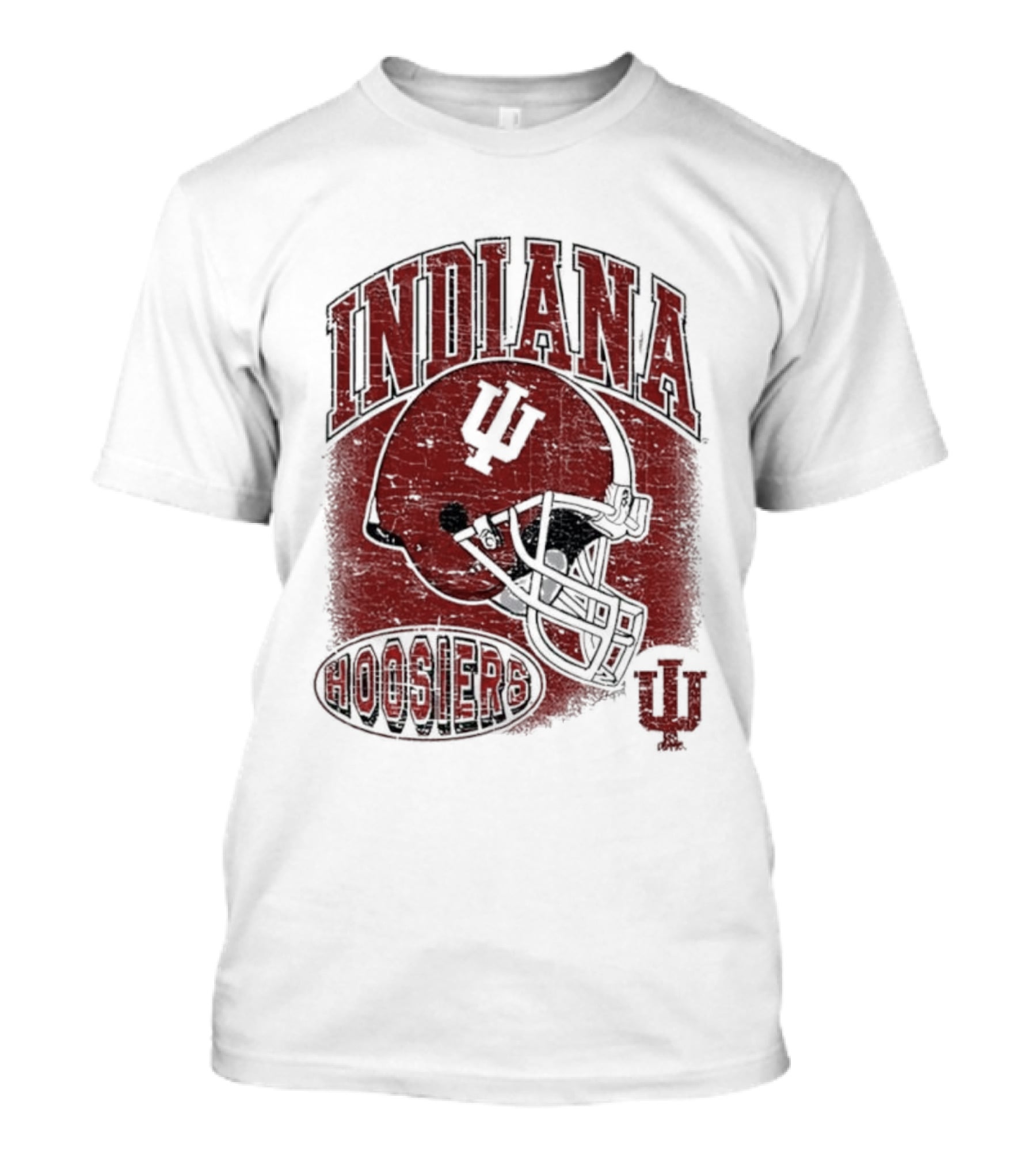 Indiana Hoosiers Vintage Helmet IU Football T-Shirt