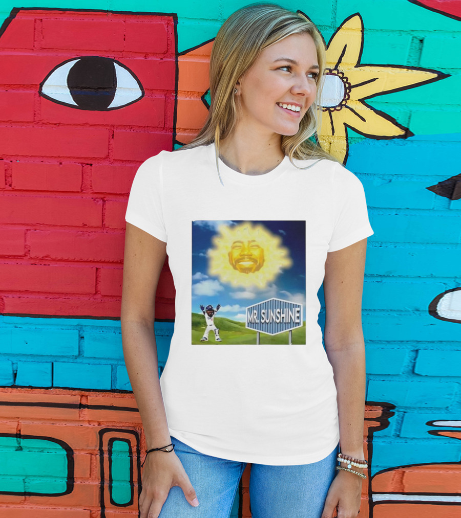 Dodgers Celebration Mini Mr. Sunshine LA Baseball Player T-Shirt
