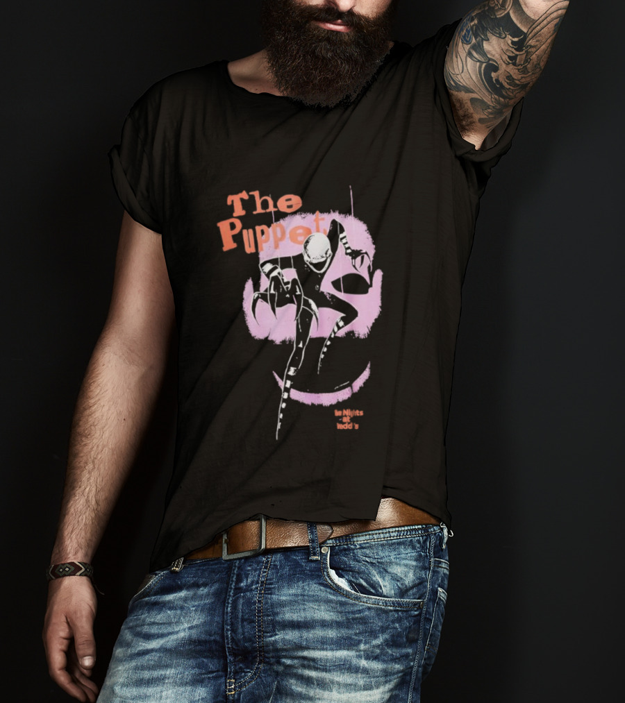 The Puppet Five Nights At Freddy’s Purple And Orange Design T-Shirt