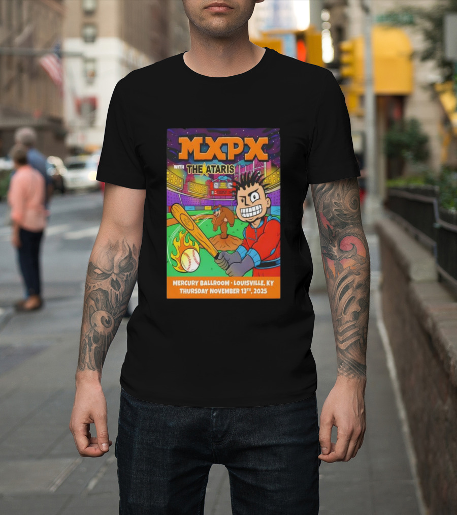 MXPX with The Ataris Concert Nov 13 2025 Mercury Ballroom Louisville KY T-Shirt