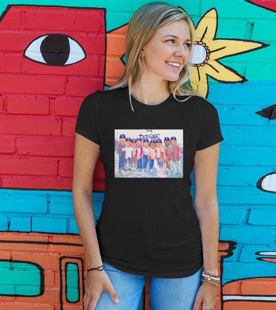 The Dodgers Team Meme Vintage Baseball Cap Group T-Shirt