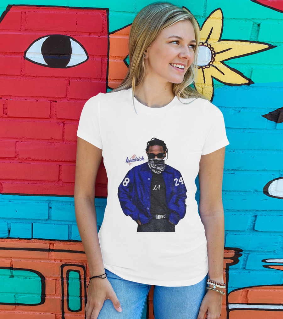 Kendrick Lamar Los Angeles Dodgers LA 2025 MLB Baseball World Series 24 28 T-Shirt