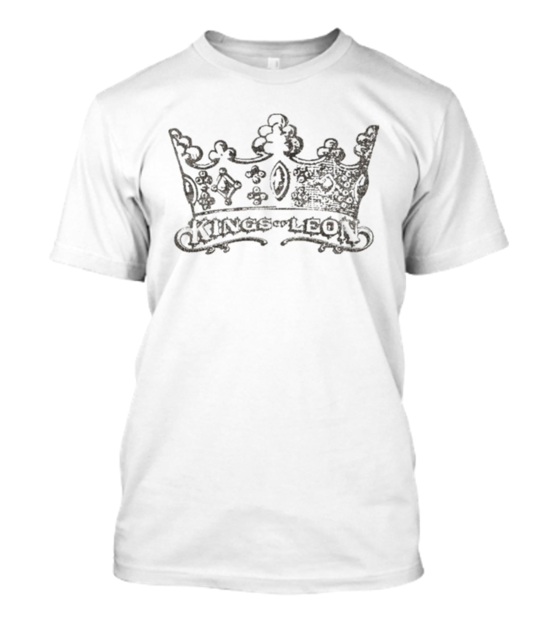 Kings Of Leon Intricate Crown Illustration T-Shirt