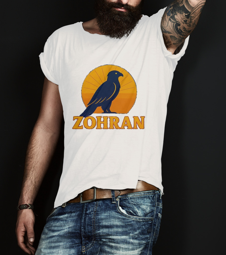 Zohran Eagle Sunrise Silhouette T-Shirt