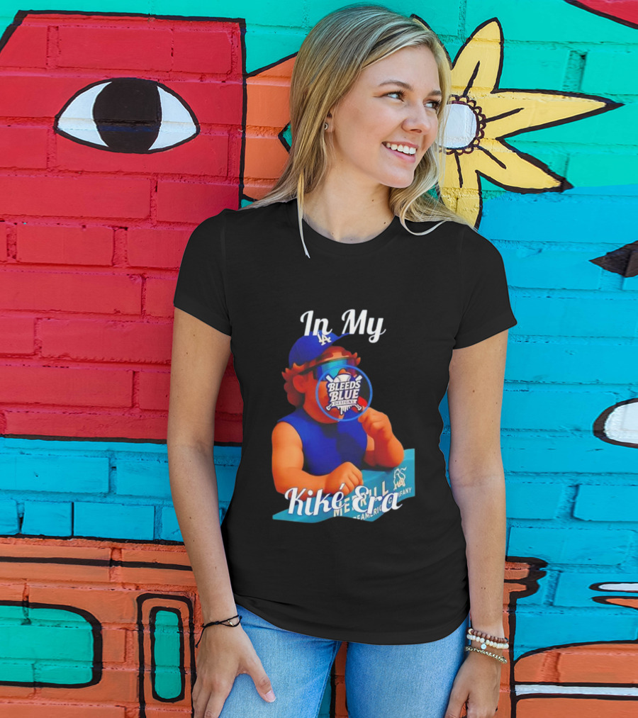 Kiké Era In My Bleeds Blue Los Angeles T-Shirt