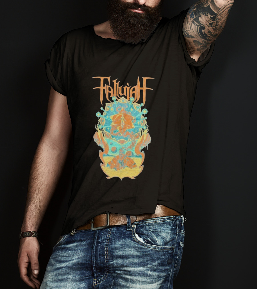 Fallujah Prism Psychedelic Cosmic Artwork T-Shirt