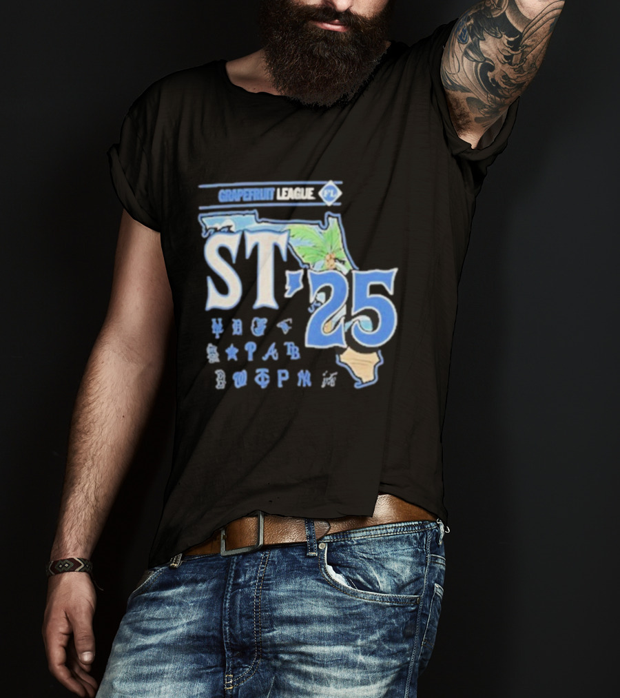 Grapefruit League Florida ST '25 MLB Baseball Spring Training T-Shirt