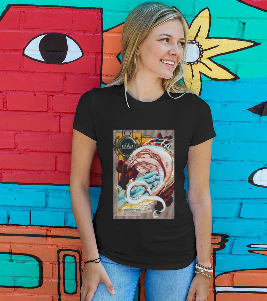 The Disco Biscuits Nov 8 2025 Washington DC Concert Event Snake Art T-Shirt