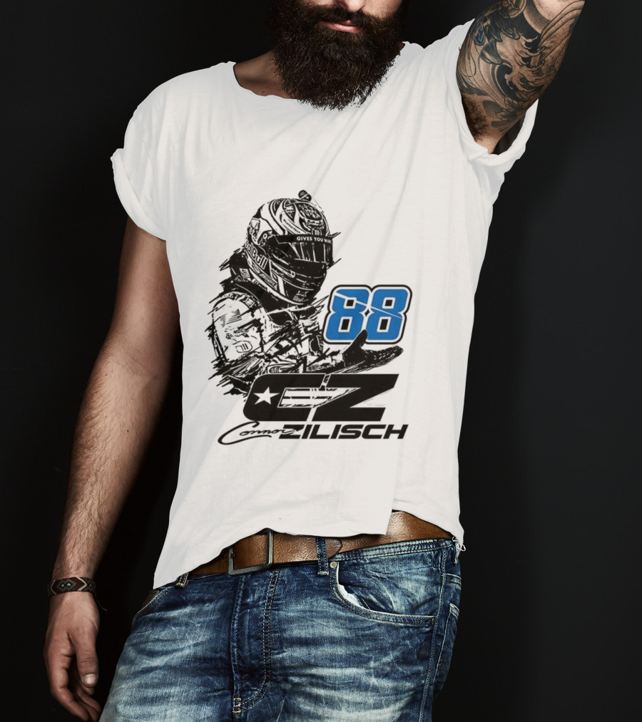 Connor Zilisch Number 88 NASCAR Racing Series T-Shirt