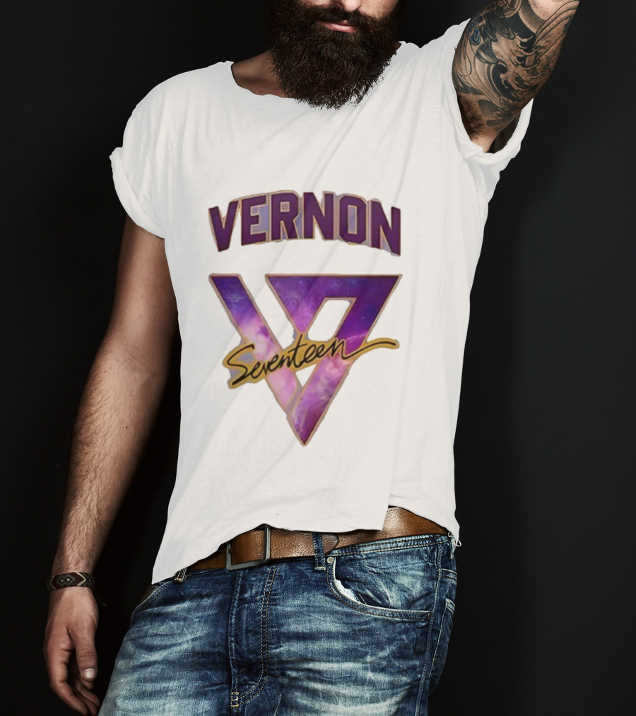 Seventeen World Tour Vernon Collaboration With Los Angeles Lakers T-Shirt