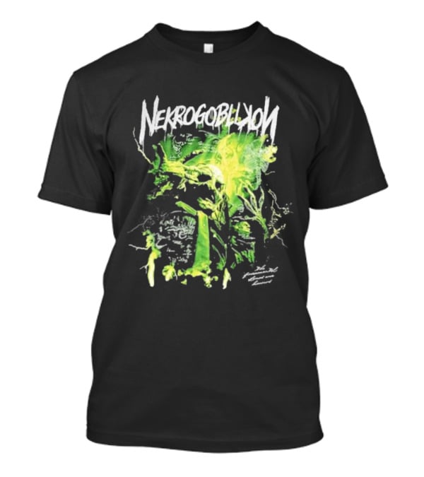 Nekrogoblikon Lightning The Fundamental Slimes And Humours Goblin Art T-Shirt