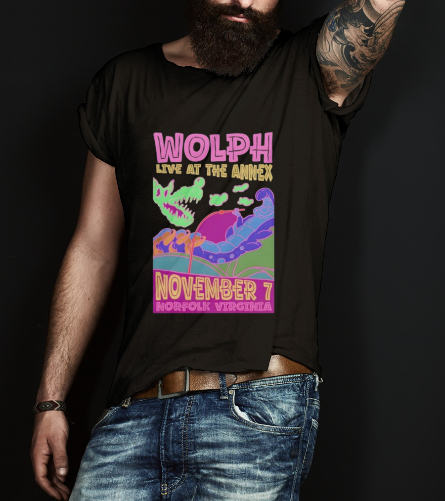 WOLPH Live At The Annex Norfolk Virginia November 7 T-Shirt