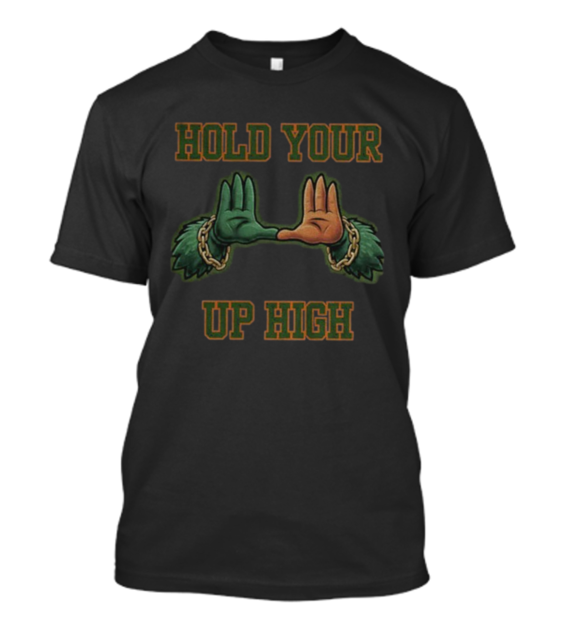 Hold Your U Up High Miami Hurricanes T-Shirt