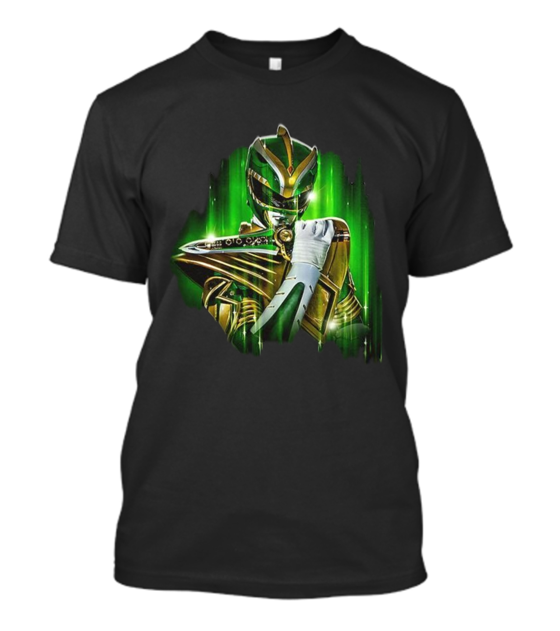 Mighty Morphin Green Power Ranger With Dragon Dagger T-Shirt