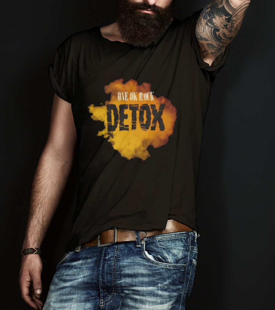 One OK Rock Detox Fire Burst T-Shirt