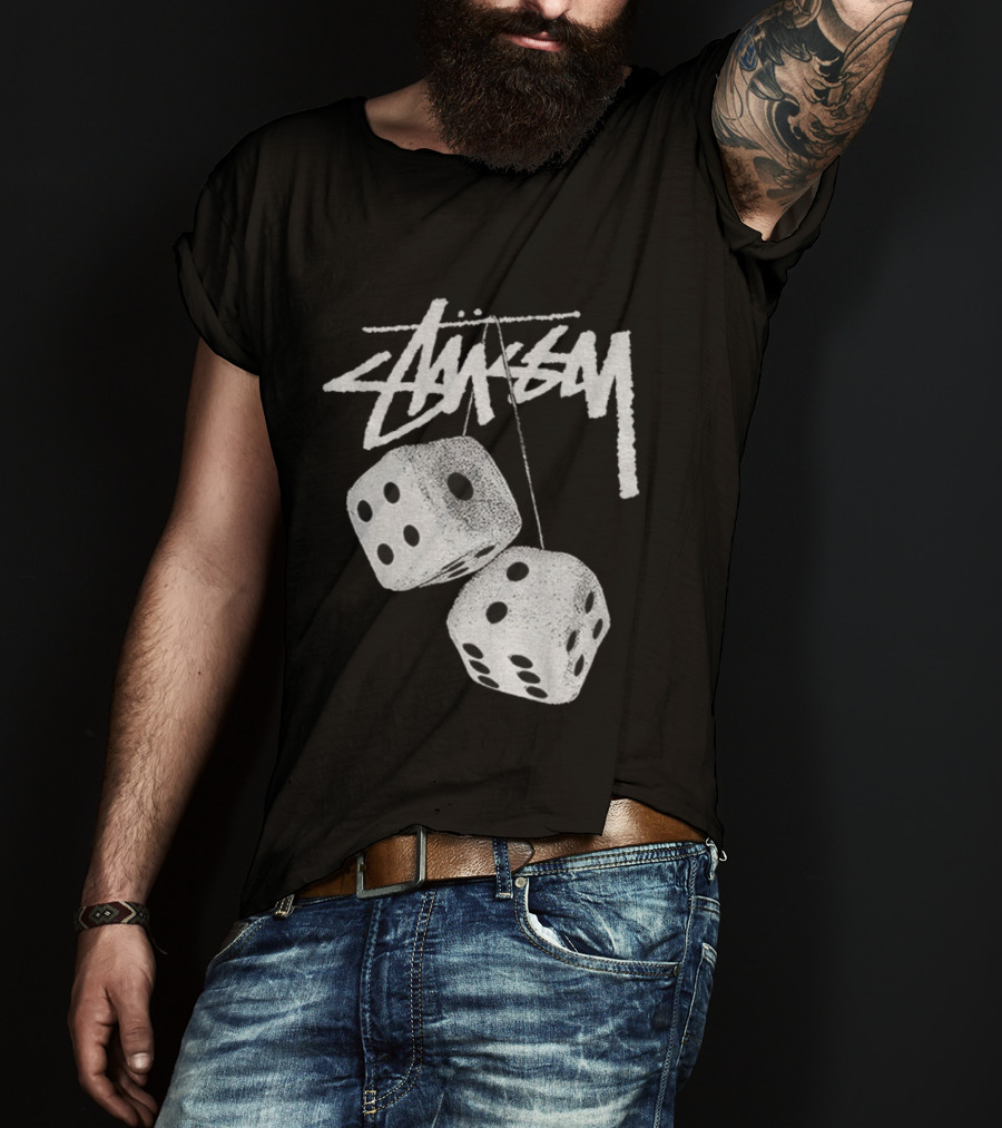 Stussy Hanging Dice Vintage Style T-Shirt