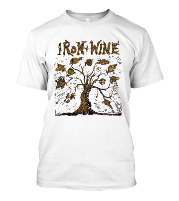 Iron And Wine Tree Branches And Birds T-Shirt