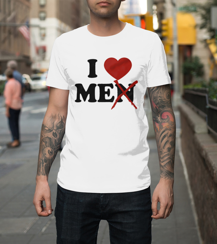 I Love Heart X Men T-Shirt