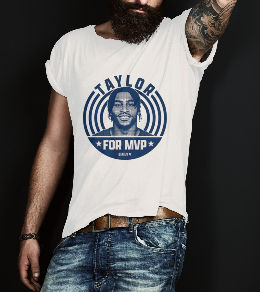 Taylor For MVP NFLPA Indianapolis Colts T-Shirt