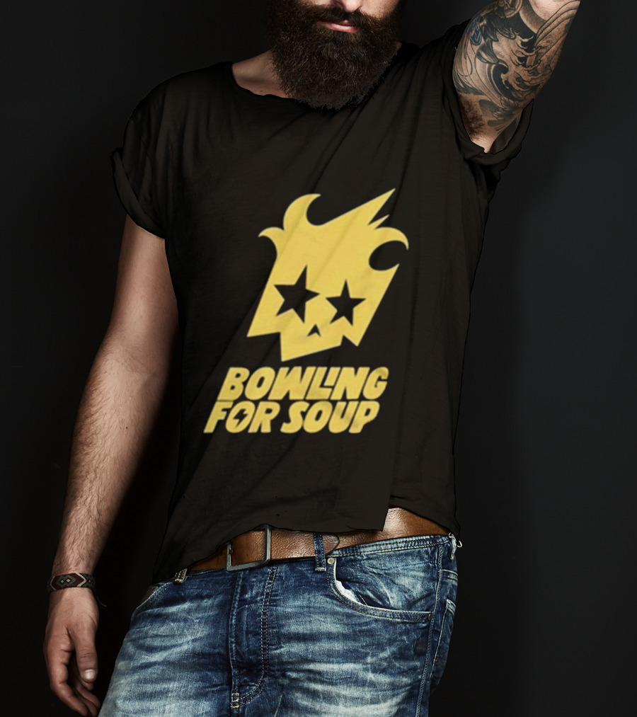 Bowling For Soup Summer Fall Tour 2025 Two Star Logo T-Shirt