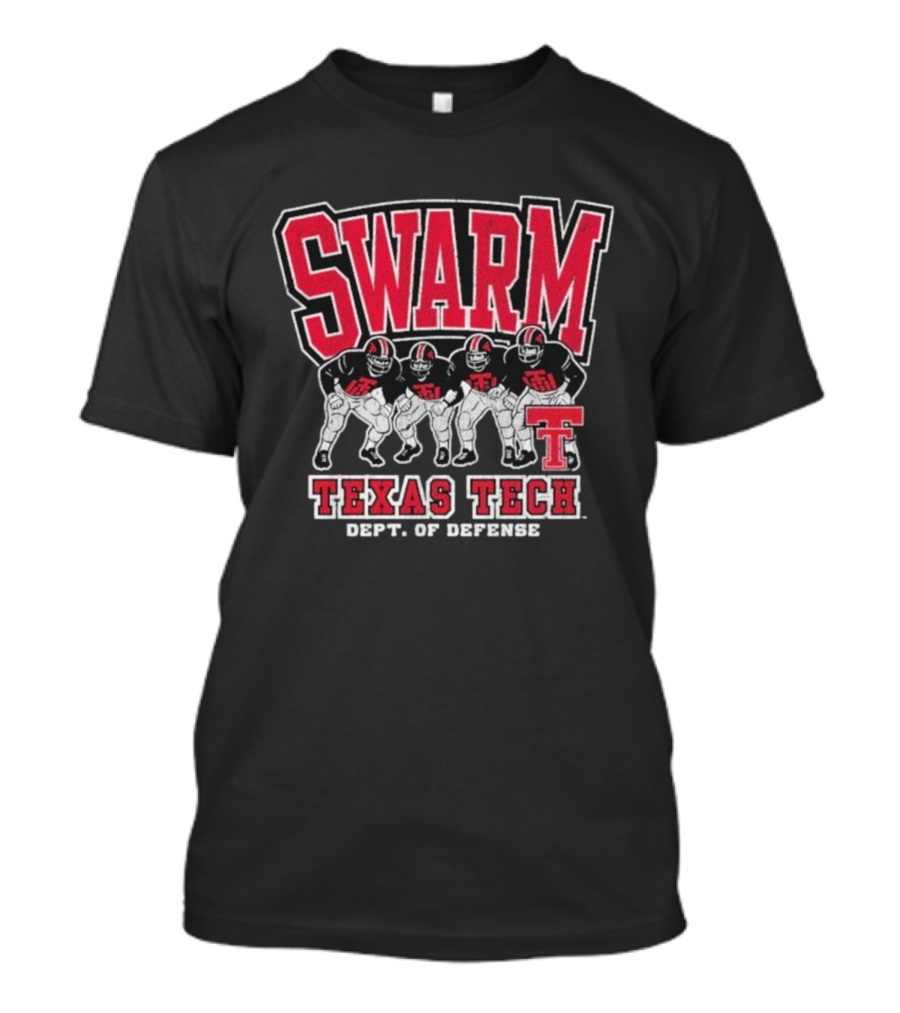 Texas Tech Swarm Dept Of Defense Red Raiders T-Shirt