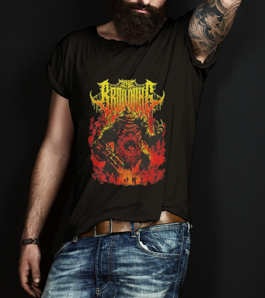 The Browning Burn This World Evolved USA Tour 2025 Destroyer Monster Fire T-Shirt