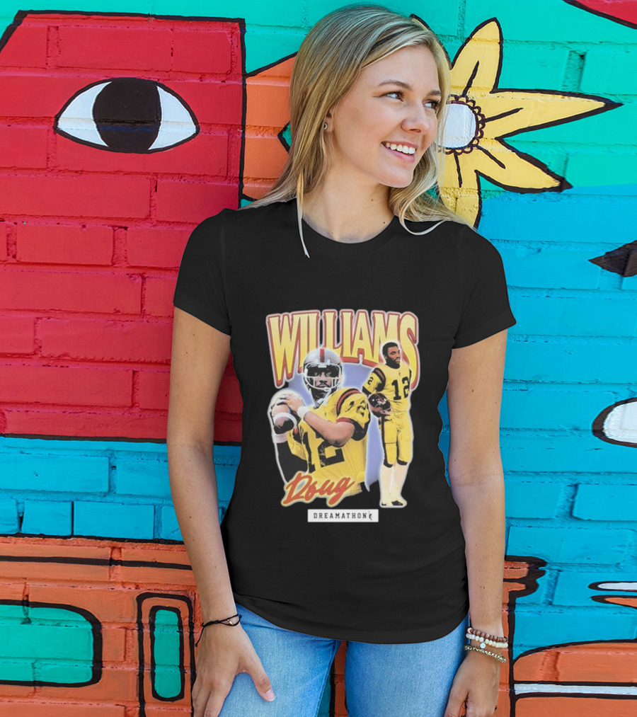 Doug Williams Number 12 Dreamathon Football Legends T-Shirt
