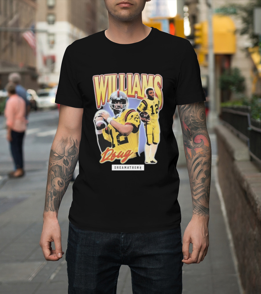Doug Williams Number 12 Dreamathon Football Legends T-Shirt