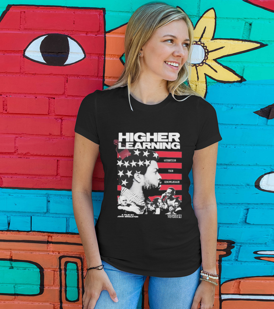 Higher Learning Ice Cube Question The Knowledge Columbia Pictures John Singleton T-Shirt
