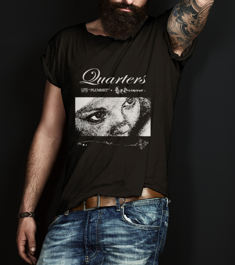 Quarters Plummet Eye Illusion Art T-Shirt