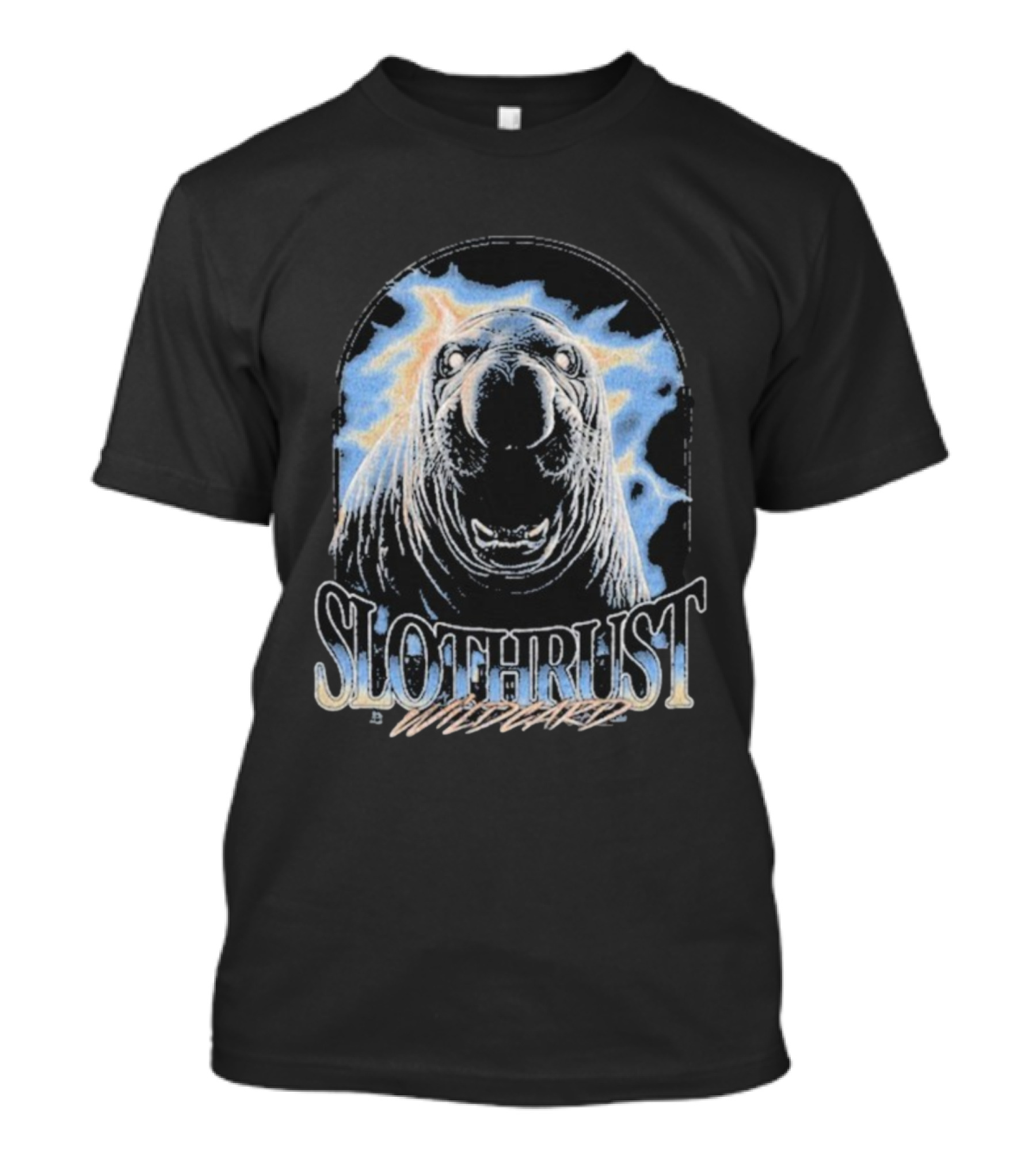 Slothrust Wildcard Walrus Thunderbolt Art T-Shirt