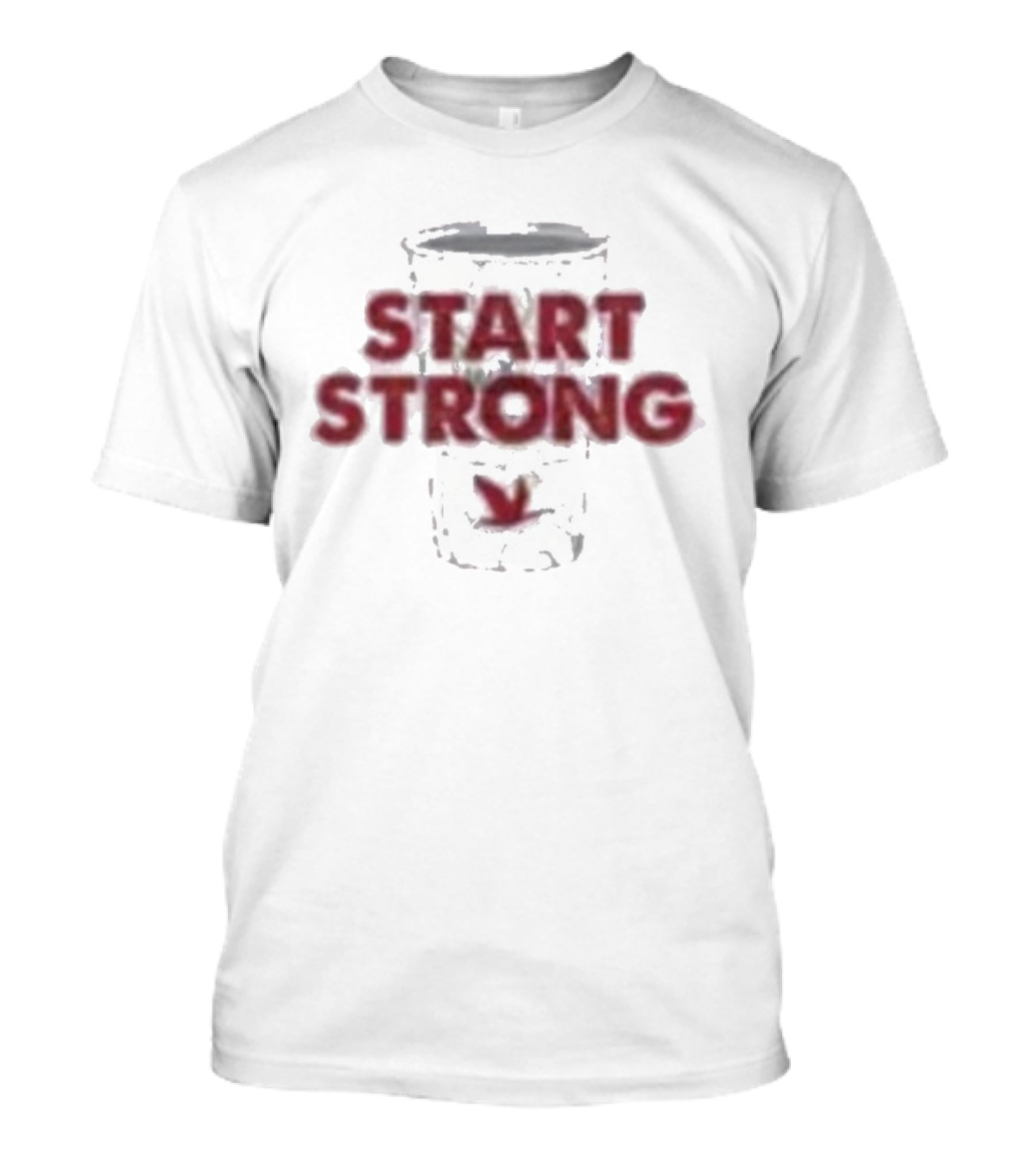 Start Strong Wawa Coffee Cup T-Shirt