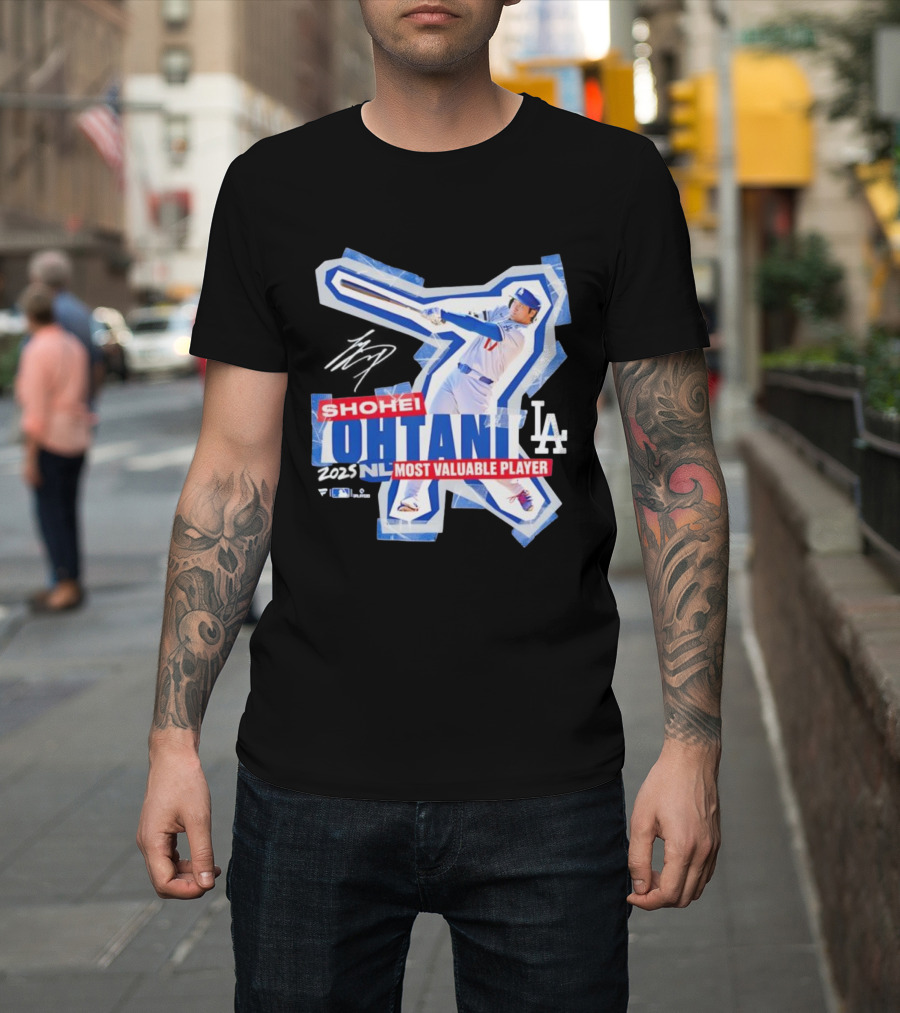 Shohei Ohtani LA Dodgers NL Most Valuable Player T-Shirt