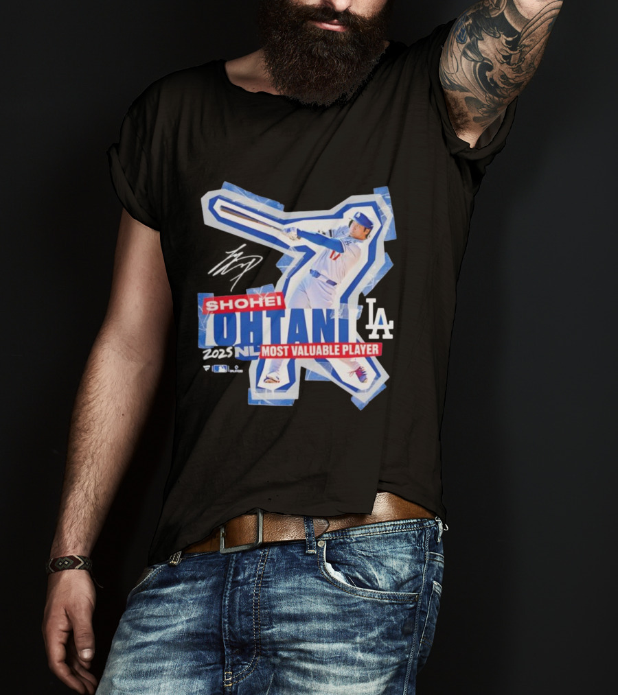 Shohei Ohtani LA Dodgers NL Most Valuable Player T-Shirt