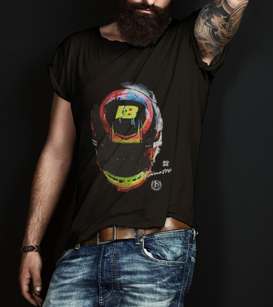 Oscar Piastri F1 Helmet 81 Racing Colors T-Shirt