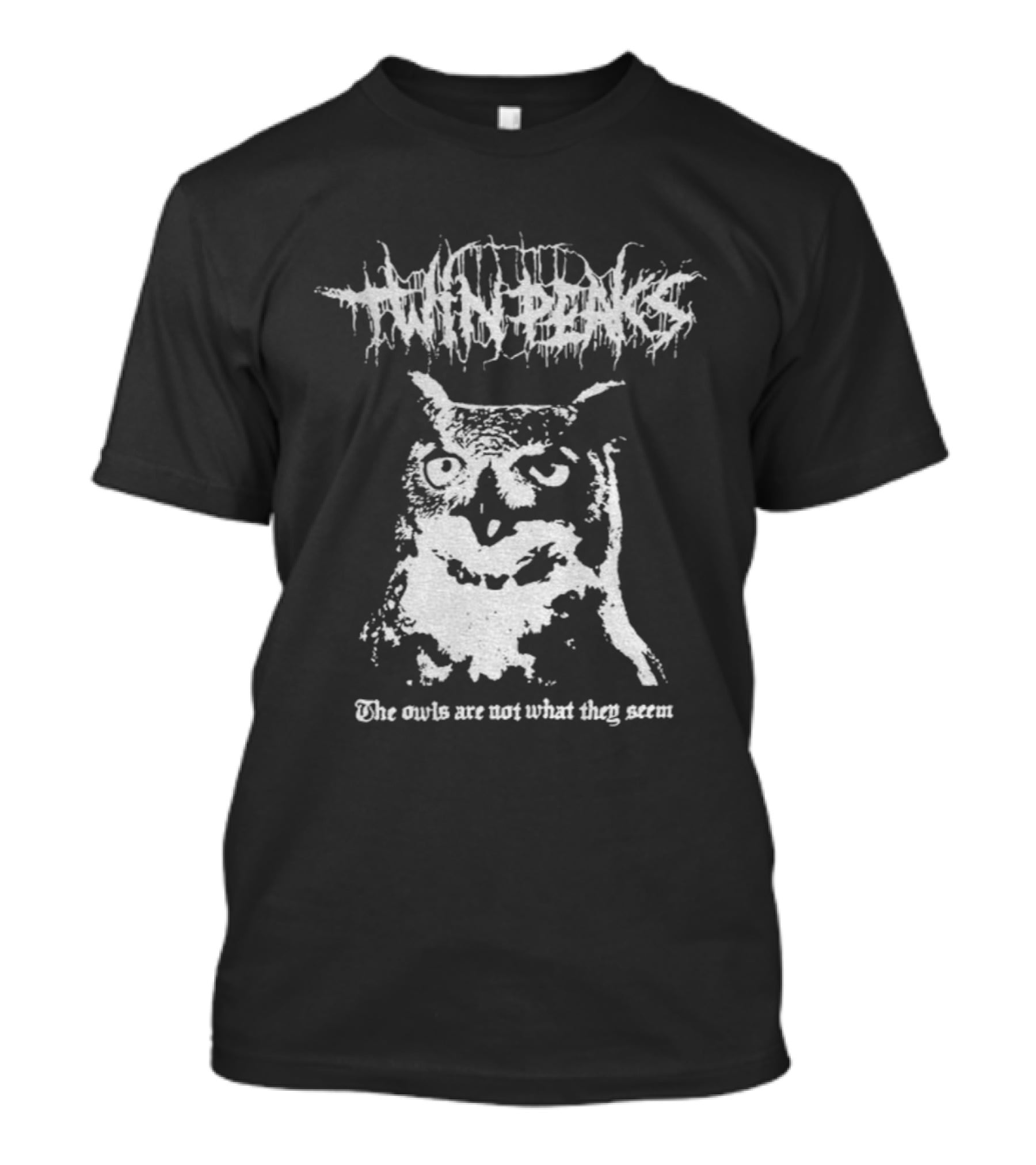 Twin Peaks The Owls Are Not What They Seem Mysterious Owl Graphic T-Shirt
