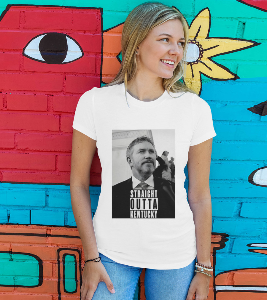 Straight Outta Kentucky Thomas Massie 2025 T-Shirt