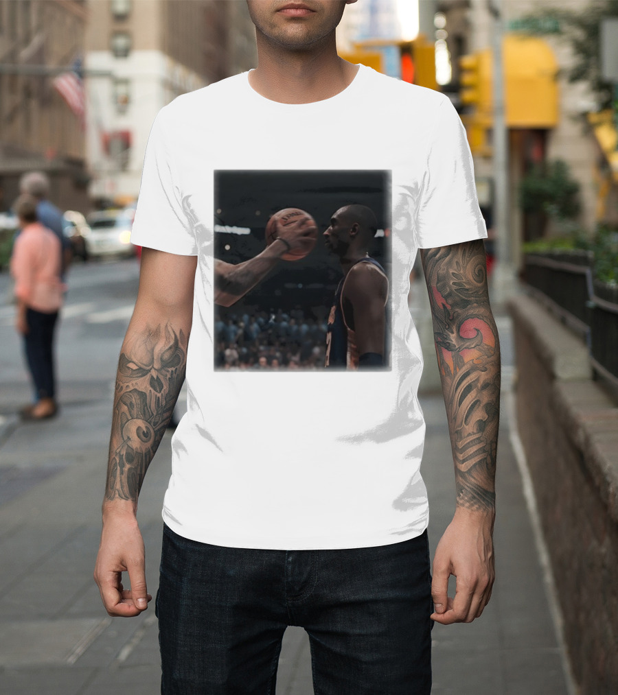 Kobe Mentality Unflinching Stare Basketball Determination T-Shirt