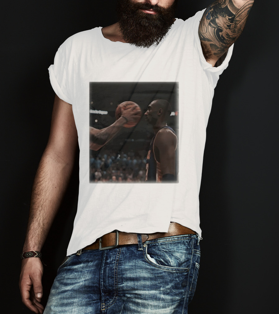 Kobe Mentality Unflinching Stare Basketball Determination T-Shirt